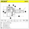 RIDEX 5J0172 Gelenksatz Antriebswelle Achswelle Vorne radseitig für RENAULT Bild RIDEX 5J0172 Gelenksatz Antriebswelle Achswelle Vorne radseitig für RENAULT
