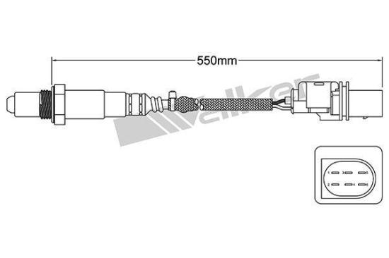 VEGAZ ULS-112 Lambdasonde Oxygen O2 Sensor Planarsonde für OPEL 05146168AA Bild VEGAZ ULS-112 Lambdasonde Oxygen O2 Sensor Planarsonde für OPEL 05146168AA