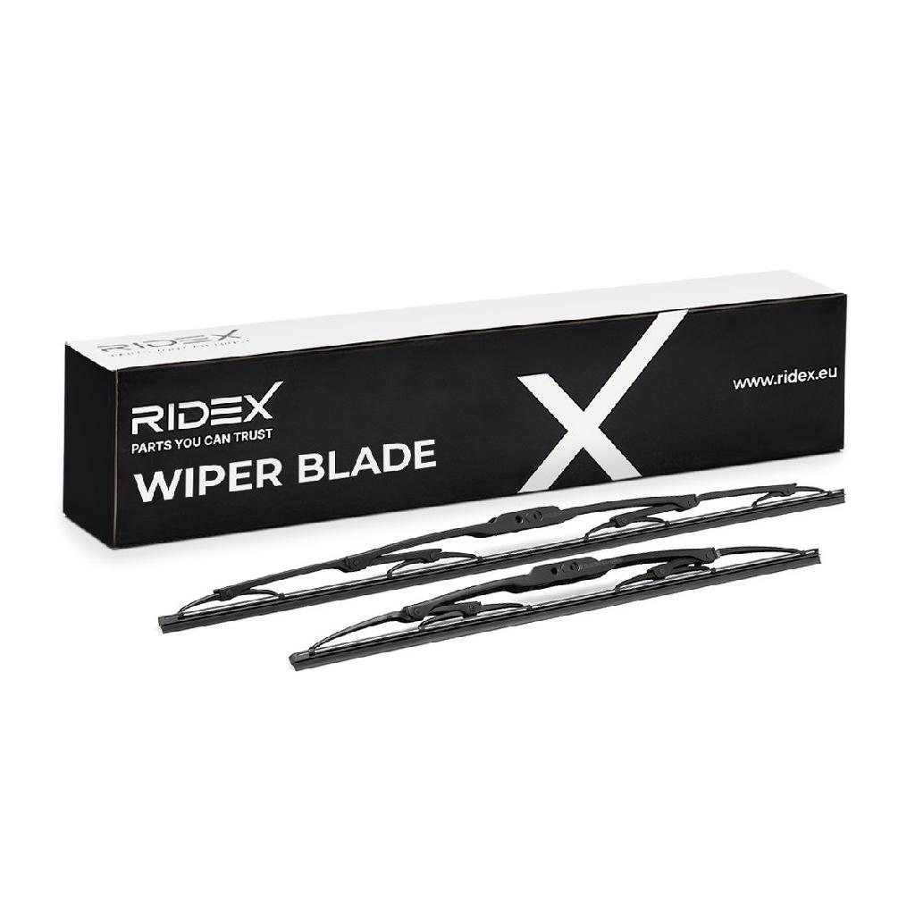 RIDEX Scheibenwischer Satz Wischerblätter Satz ohne Spoiler Vorne Länge 1: 600mm