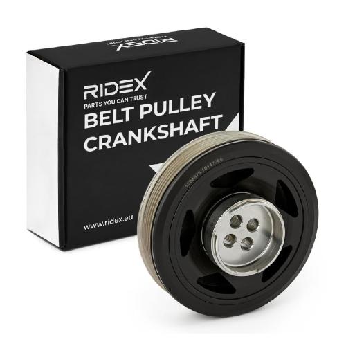 RIDEX 3213B0196 Riemenscheibe Kurbelwelle 157mm Kurbelwellenriemenscheibe Bild RIDEX 3213B0196 Riemenscheibe Kurbelwelle 157mm Kurbelwellenriemenscheibe