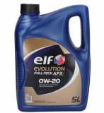 ELF Motoröl 0W-20 Evolution Motor Öl ACEA C5 API SN-RC Full-Tech APX 5L für BMW