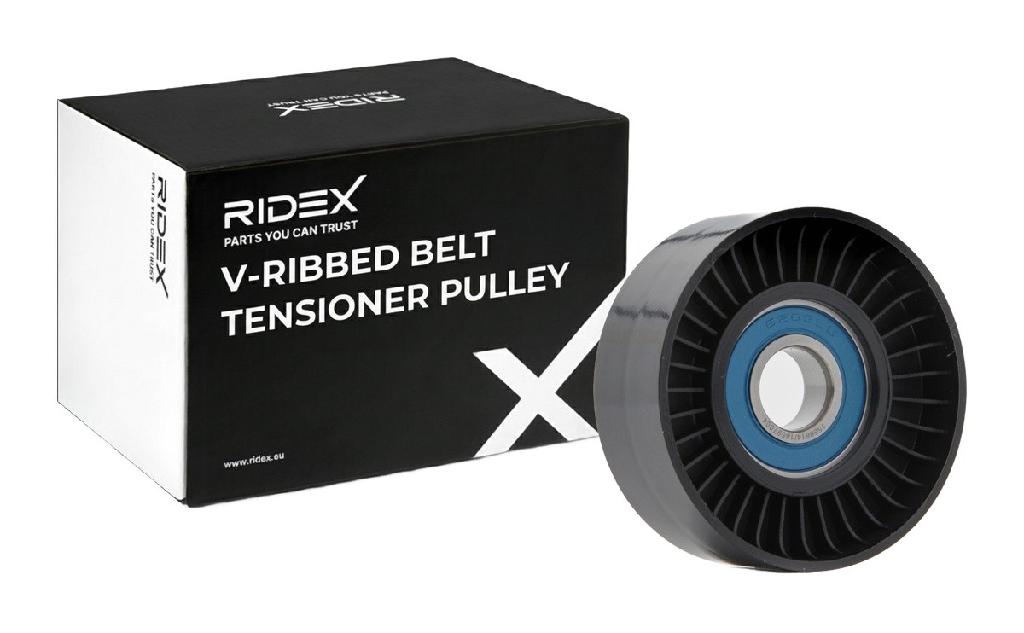 RIDEX 310T0507 Spannrolle Keilrippenriemen passend für MERCEDES-BENZ 2712000270