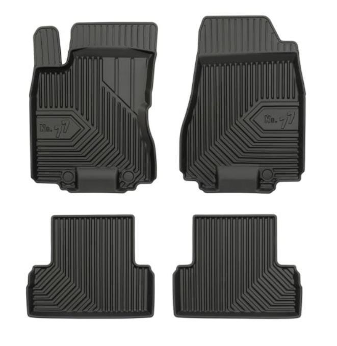 4x FROGUM 77408531 Fußmatten Set Vorne und Hinten für NISSAN X-TRAIL (T31)