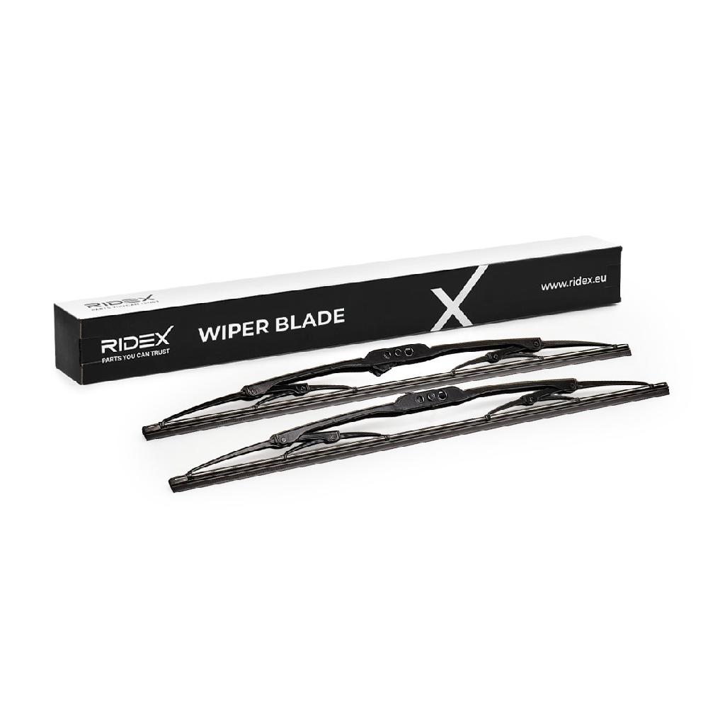 RIDEX Scheibenwischer Satz Wischerblätter Satz ohne Spoiler Vorne Länge 1: 450mm