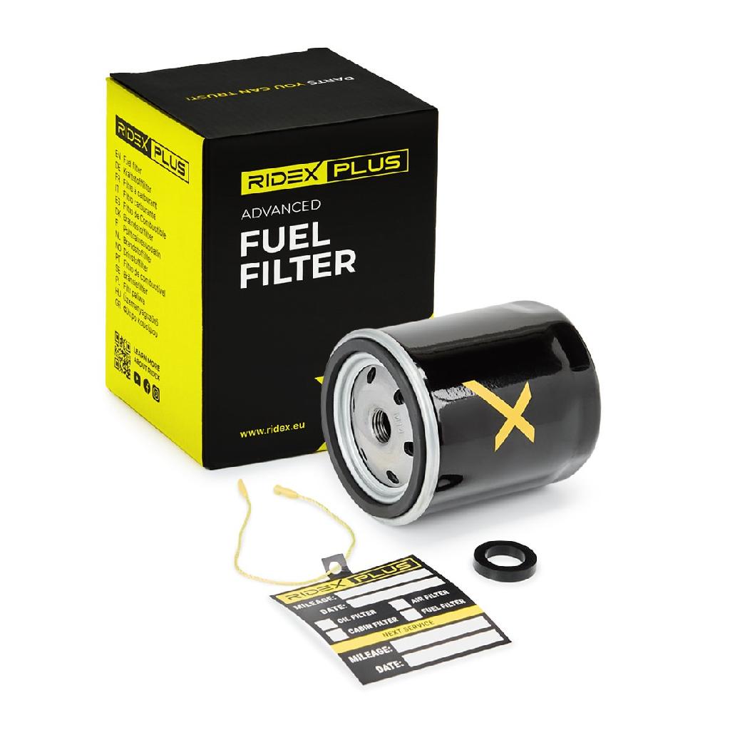 RIDEX PLUS 9F0096P Kraftstofffilter Screw-on Filter passend für MERCEDES-BENZ