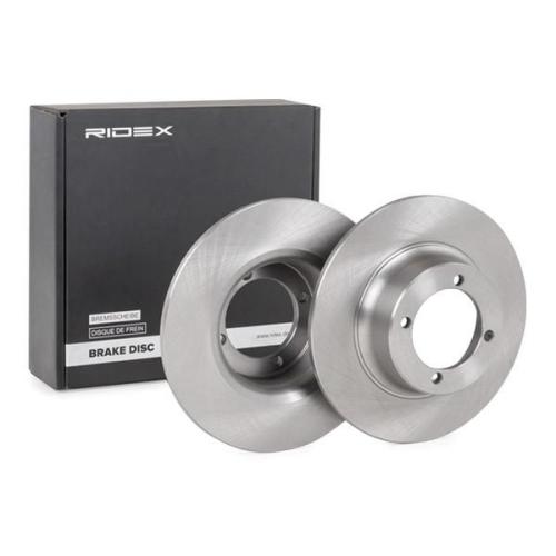 RIDEX 82B1384 2x Bremsscheiben Vorne Ø252mm voll für SKODA 105,120 (742) Bild RIDEX 82B1384 2x Bremsscheiben Vorne Ø252mm voll für SKODA 105,120 (742)