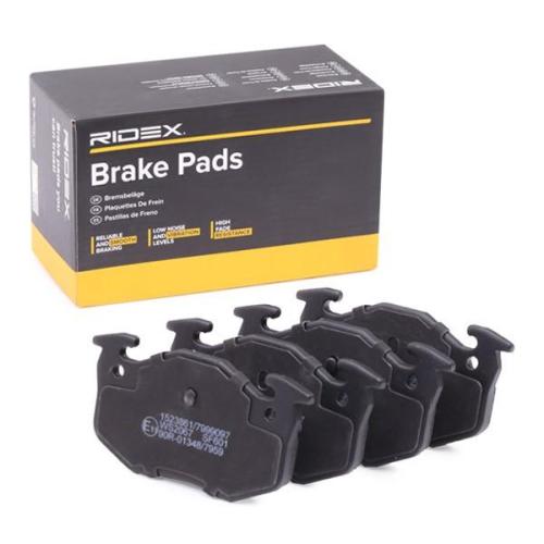 RIDEX Bremsbelagsatz Bremsbeläge Hinten für VW Golf 5I (5K1) TIGUAN (5N) Bild RIDEX Bremsbelagsatz Bremsbeläge Hinten für VW Golf 5I (5K1) TIGUAN (5N)