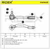 RIDEX Spurstangenkopf Vorderachse links Traggelenk 914T0423 mit Rechtsgewinde Bild RIDEX Spurstangenkopf Vorderachse links Traggelenk 914T0423 mit Rechtsgewinde