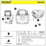 RIDEX 78B0189 Bremssattel Bremszange Vorne rechts für BMW 3 Limousine (E46)