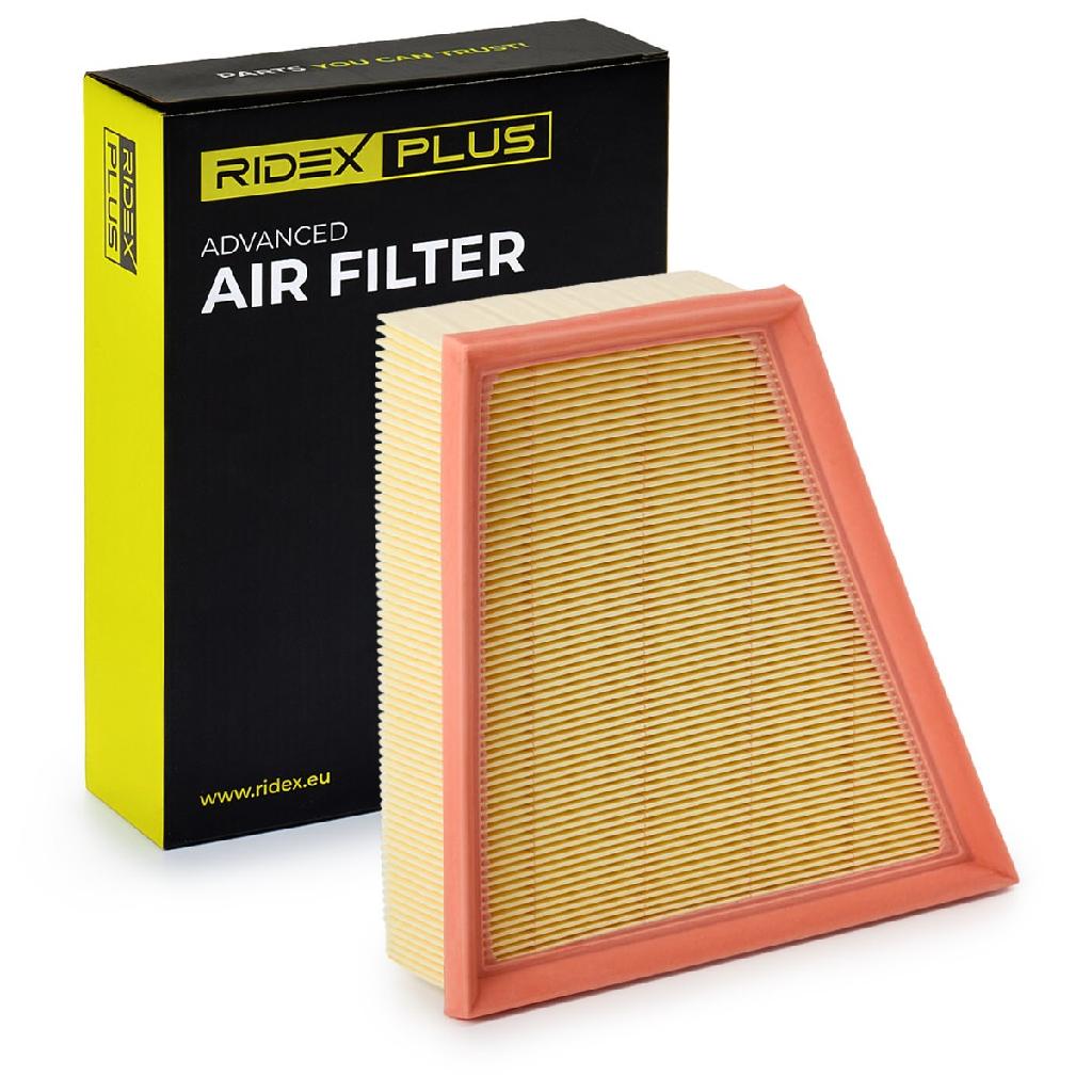 RIDEX PLUS 8A0635P Motor Luftfilter Filtereinsatz für VW POLO (9N) für BMW