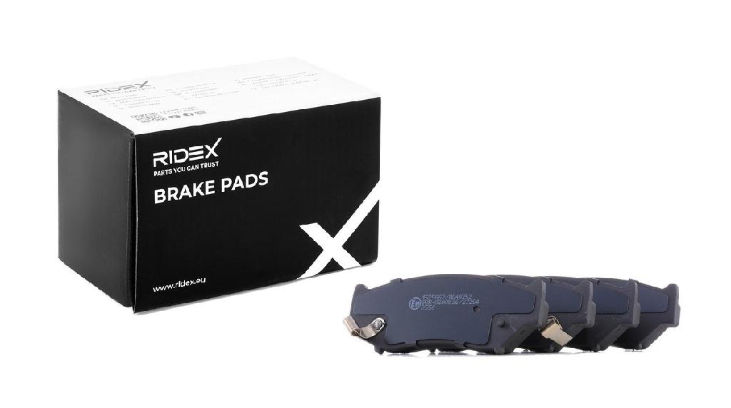 RIDEX Bremsbelagsatz Bremsbeläge Vorne für SUZUKI JIMNY (FJ) Grand Vitara II SUV