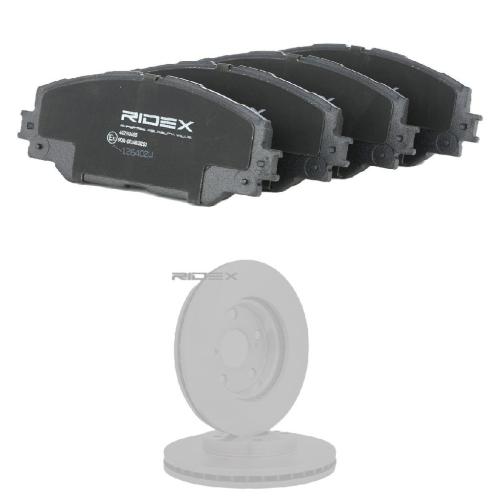 RIDEX Bremsenset Vorne Belüftet Ø273mm - Bremsscheiben und Beläge für TOYOTA Bild RIDEX Bremsenset Vorne Belüftet Ø273mm - Bremsscheiben und Beläge für TOYOTA