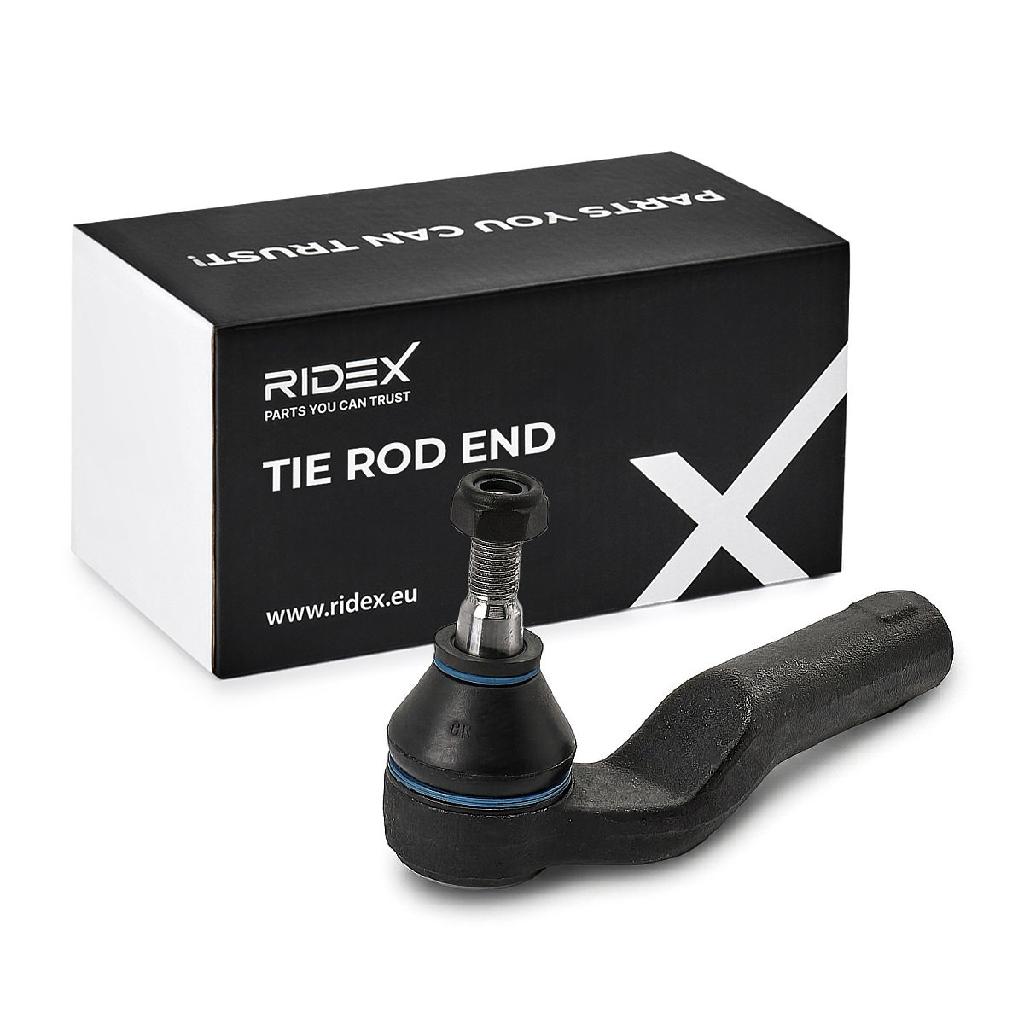 RIDEX Spurstangenkopf Vorderachse rechts außen Traggelenk M10X1.25 914T0314