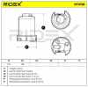 RIDEX 9F0158 Kraftstofffilter Petrol Filter Filter Cartridge Line Filter Bild RIDEX 9F0158 Kraftstofffilter Petrol Filter Filter Cartridge Line Filter