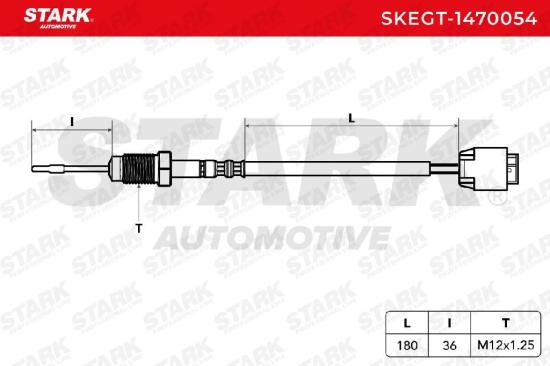 STARK SKEGT-1470054 Abgastemperatursensor 2-Polig für NISSAN NP300 Navara Pickup Bild STARK SKEGT-1470054 Abgastemperatursensor 2-Polig für NISSAN NP300 Navara Pickup