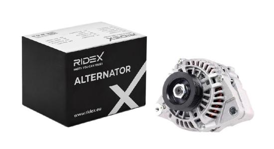RIDEX 4G0050 Lichtmaschine 70A 14V Drehrichtung gegen den Uhrzeigersinn mit Bild RIDEX 4G0050 Lichtmaschine 70A 14V Drehrichtung gegen den Uhrzeigersinn mit