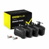 RIDEX PLUS Bremsbelagsatz Bremsbeläge Hinten für AUDI A4 Limousine (8D2, B5)