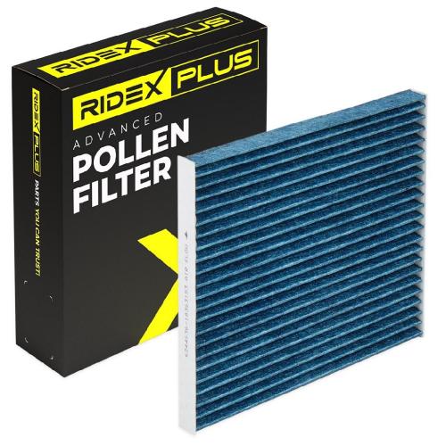 RIDEX PLUS 424I0533P Innenraumfilter Pollenfilter Aktivkohlefilter Höhe: 25 Bild RIDEX PLUS 424I0533P Innenraumfilter Pollenfilter Aktivkohlefilter Höhe: 25
