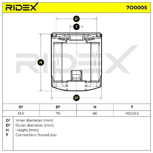 RIDEX Ölfilter Auto Motorölfilter Anschraubfilter 7O0005 für FORD Kuga Mk2 (DM2) Bild RIDEX Ölfilter Auto Motorölfilter Anschraubfilter 7O0005 für FORD Kuga Mk2 (DM2)