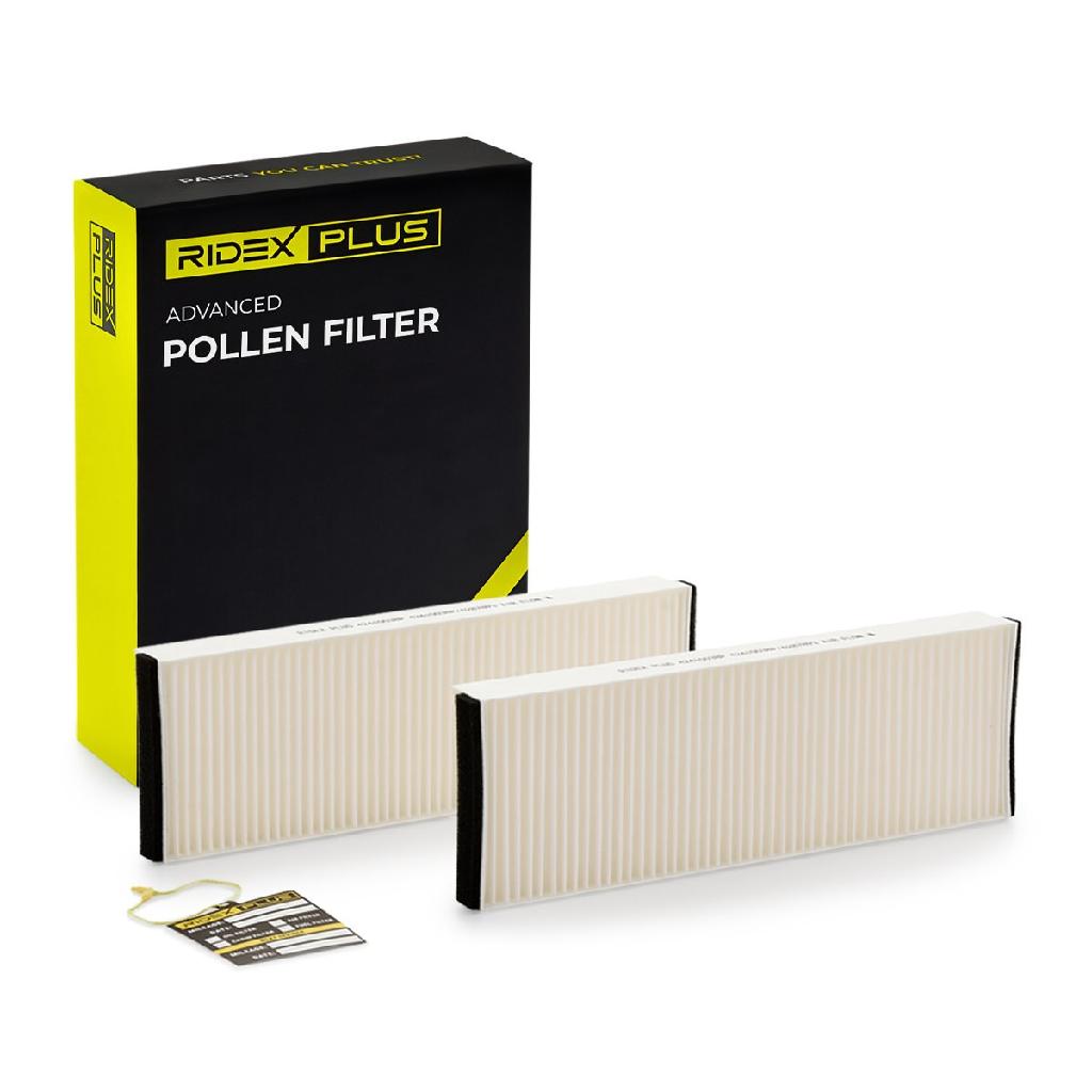 RIDEX PLUS 424I0038P Innenraumfilter Pollenfilter Höhe: 30 Breite: 100 Länge: