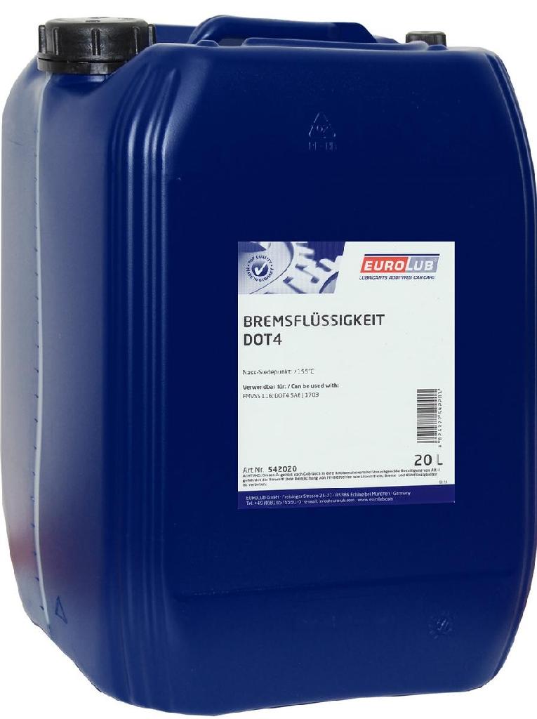EUROLUB Bremsflüssigkeit Bremsöl + BRAKE FLUID 20Liter für VOLVO FM II NL FL 6