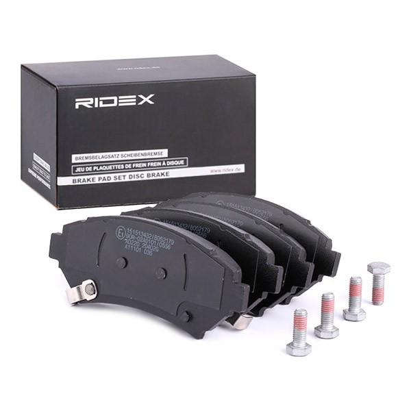 RIDEX Bremsbelagsatz Bremsbeläge Vorne für OPEL Sintra (APV) für CADILLAC