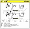 RIDEX 854S1592 2x Stoßdämpfer Federbein Gasdruck Vorne für OPEL ZAFIRA B (A05) Bild RIDEX 854S1592 2x Stoßdämpfer Federbein Gasdruck Vorne für OPEL ZAFIRA B (A05)