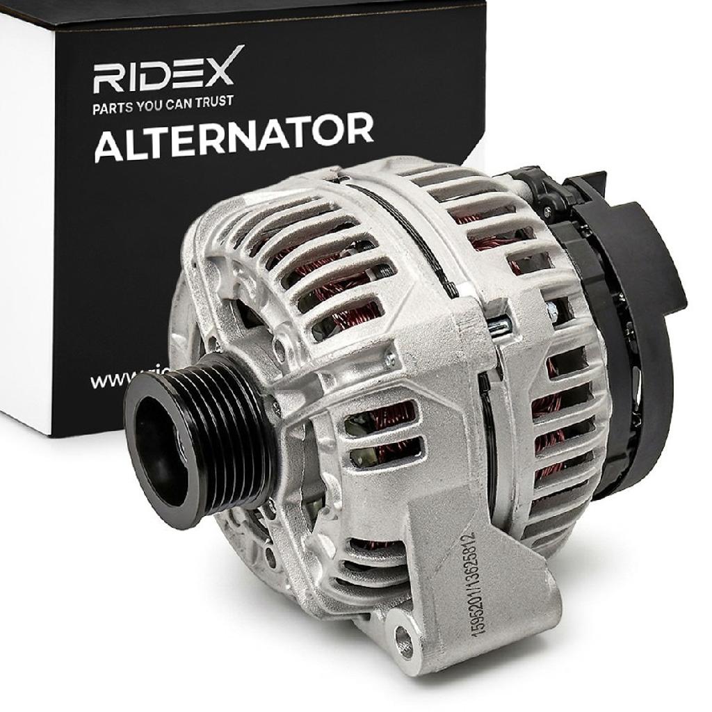 RIDEX 4G0218 Lichtmaschine 120A 12V Drehrichtung im Uhrzeigersinn mit