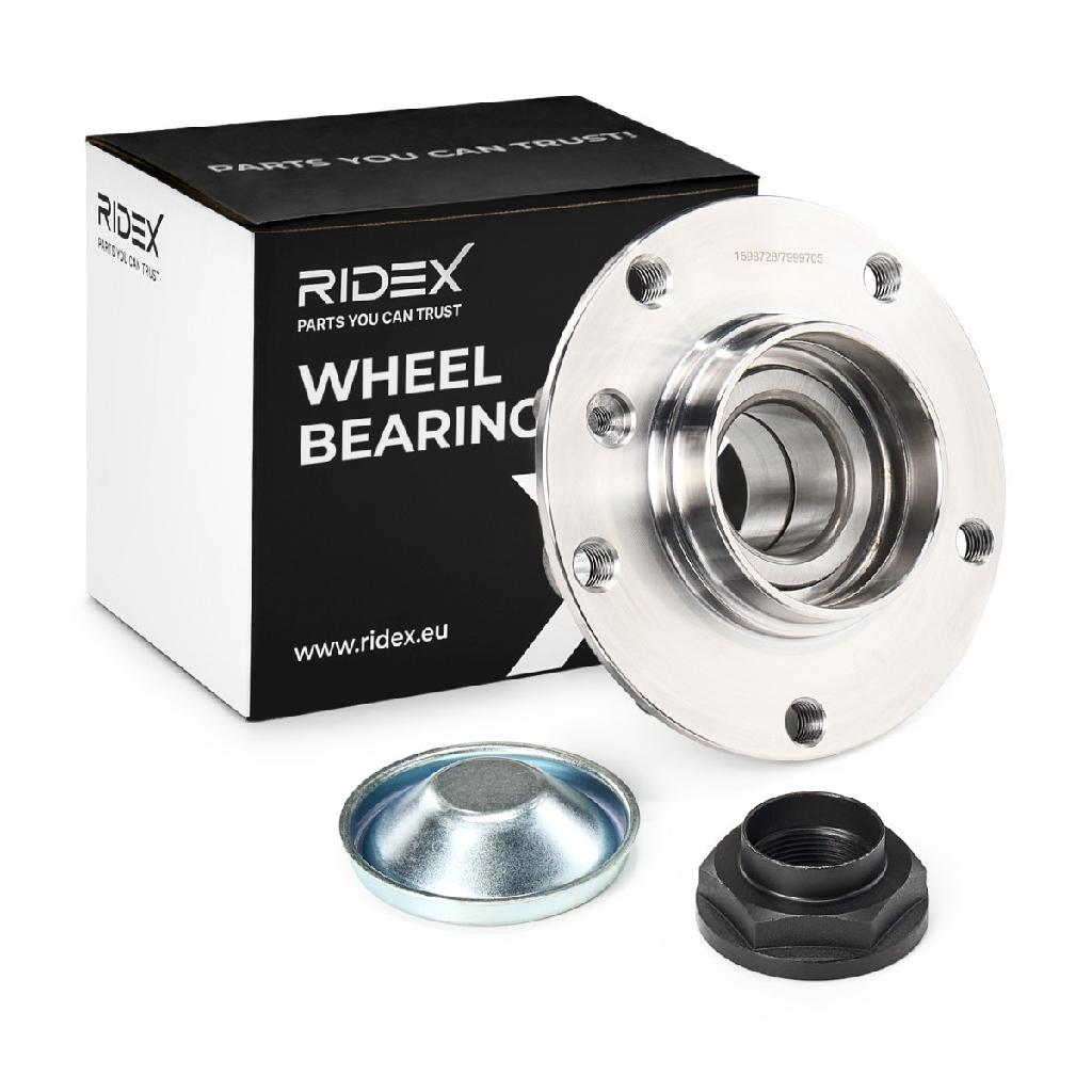 RIDEX 654W0420 Radlagersatz pro 1 Rad Vorne beidseitig für BMW 3 Limousine (E90)