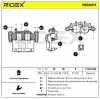 RIDEX 78B0611 Bremssattel Bremszange Vorne links passend für PEUGEOT 77364456 Bild RIDEX 78B0611 Bremssattel Bremszange Vorne links passend für PEUGEOT 77364456