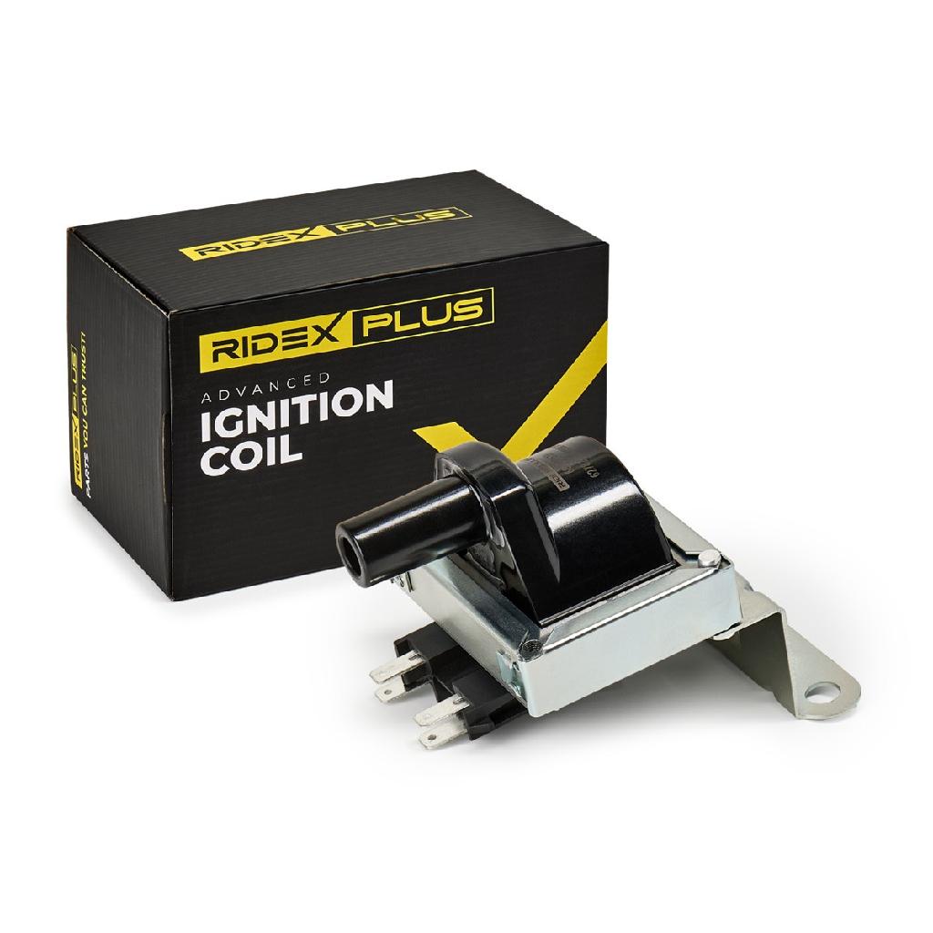RIDEX PLUS 689C0251P Zündspule Anschlussanzahl 4 für OPEL Astra G CC (T98)