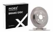 RIDEX 82B0379 2x Bremsscheiben Hinten Ø259mm voll für TOYOTA 4243102200