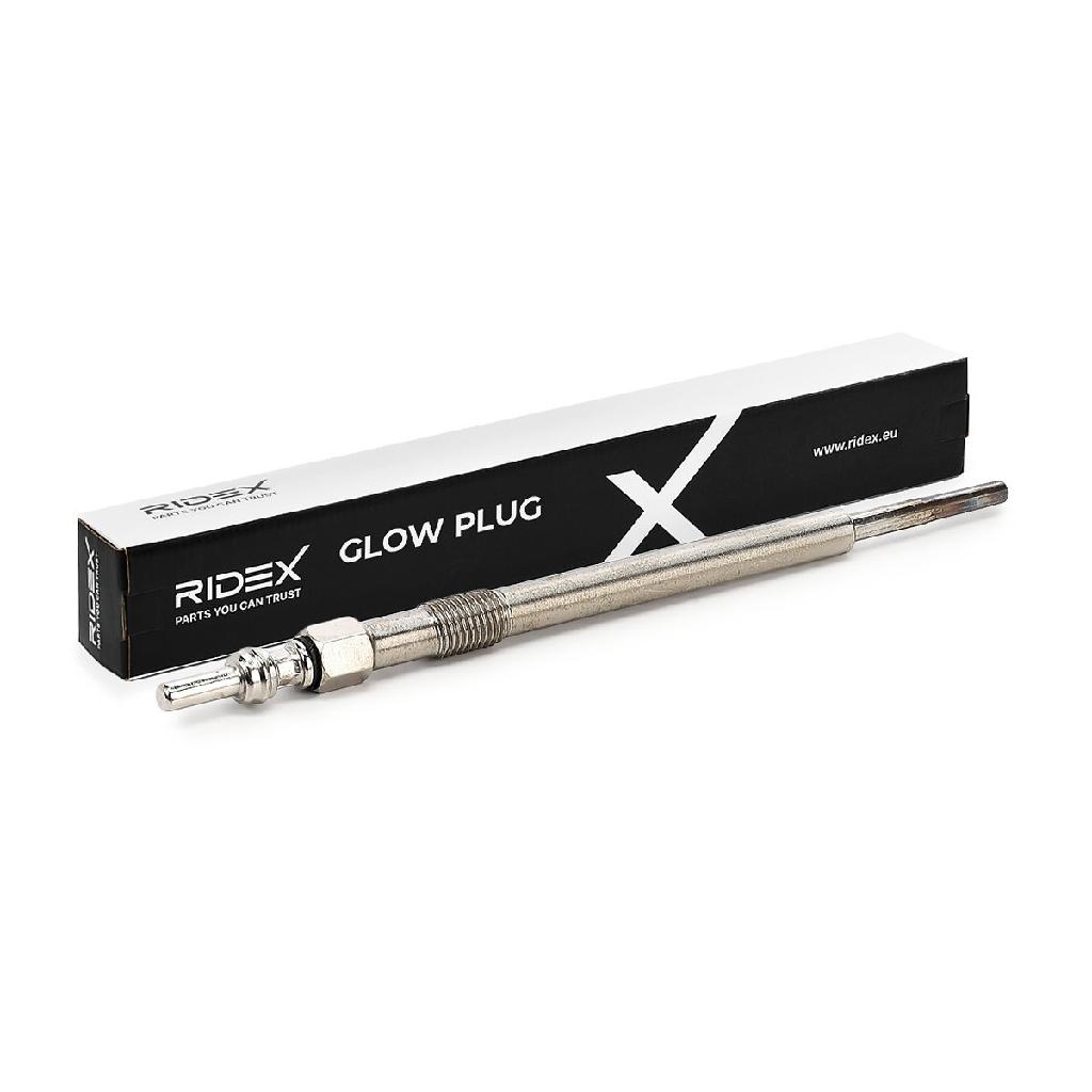 RIDEX Diesel Glühkerze 7V Schlüsselweite: 9mm Gewindemaß:M 8 x 1,0 für VOLVO