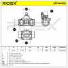 RIDEX 277W0022 1x Radbremszylinder Trommelbremse Radzylinder Hinten beidseitig Bild RIDEX 277W0022 1x Radbremszylinder Trommelbremse Radzylinder Hinten beidseitig