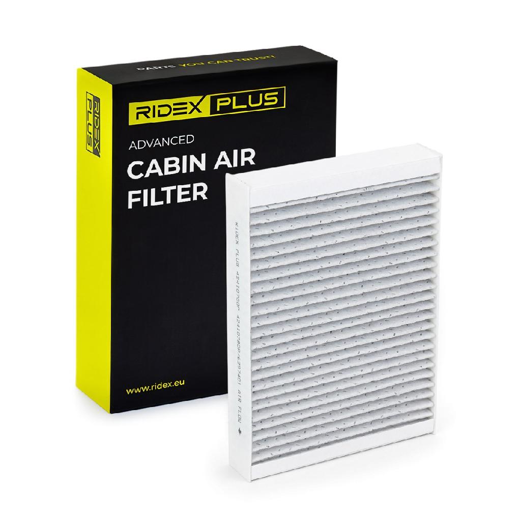 RIDEX PLUS 424I0780P Innenraumfilter Pollenfilter Aktivkohlefilter Höhe: 31