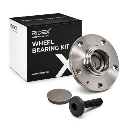 RIDEX 654W0005 Radlagersatz pro 1 Rad Hinten beidseitig für VW 1T0501611AN Bild RIDEX 654W0005 Radlagersatz pro 1 Rad Hinten beidseitig für VW 1T0501611AN
