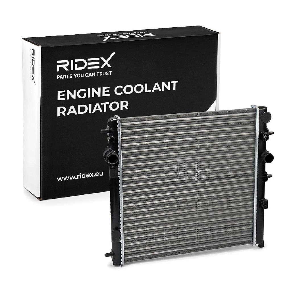 RIDEX 470R1058 Motorkühler / Wasserkühler passend für PEUGEOT 207 (WA, WC)