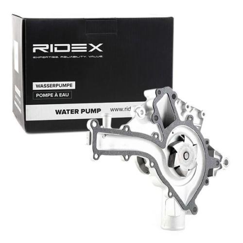 RIDEX 1260W0032 Kühlmittelpumpe Motorkühlung Wasserpumpe mechanisch A1122000901 Bild RIDEX 1260W0032 Kühlmittelpumpe Motorkühlung Wasserpumpe mechanisch A1122000901
