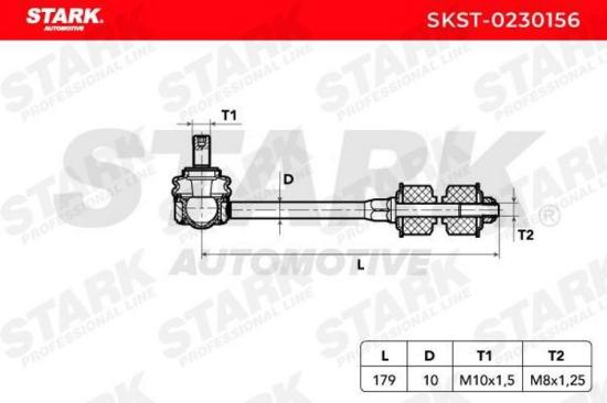 STARK 1x Koppelstange Stabilisator Hinten beidseitig für FORD Kuga Mk2 (DM2) Bild STARK 1x Koppelstange Stabilisator Hinten beidseitig für FORD Kuga Mk2 (DM2)