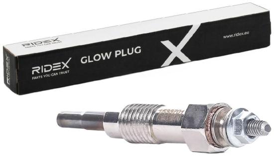 RIDEX Diesel Glühkerze 11V Schlüsselweite: 12mm Gewindemaß:M10x1.25 für NISSAN Bild RIDEX Diesel Glühkerze 11V Schlüsselweite: 12mm Gewindemaß:M10x1.25 für NISSAN