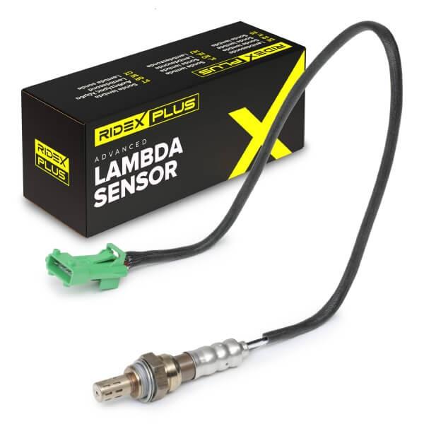 RIDEX PLUS 3922L0624P Lambdasonde Oxygen O2 Sensor Beheizt für RENAULT Clio 1I