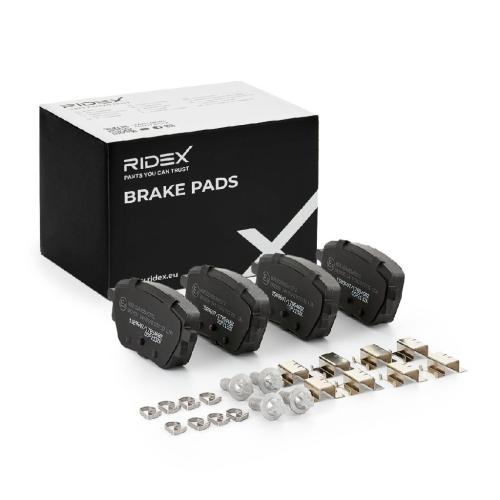 RIDEX Bremsbelagsatz Bremsbeläge Hinten passend für MERCEDES-BENZ A-Klasse GLB Bild RIDEX Bremsbelagsatz Bremsbeläge Hinten passend für MERCEDES-BENZ A-Klasse GLB