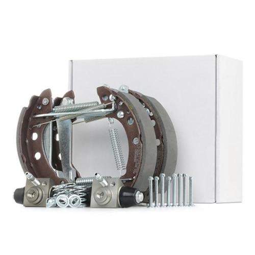 RIDEX Bremsenset Trommelbremse Bremsbacken Satz mit Zubehör mit Radbremszylinder Bild RIDEX Bremsenset Trommelbremse Bremsbacken Satz mit Zubehör mit Radbremszylinder