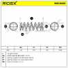 RIDEX 188C0629 2x Federn Fahrwerksfedern Vorne für BMW 5 Limousine (E34) Bild RIDEX 188C0629 2x Federn Fahrwerksfedern Vorne für BMW 5 Limousine (E34)