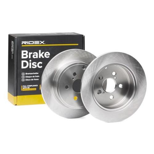 RIDEX 82B0116 2x Bremsscheiben Hinten Ø280mm voll für TOYOTA AVENSIS Kombi Bild RIDEX 82B0116 2x Bremsscheiben Hinten Ø280mm voll für TOYOTA AVENSIS Kombi