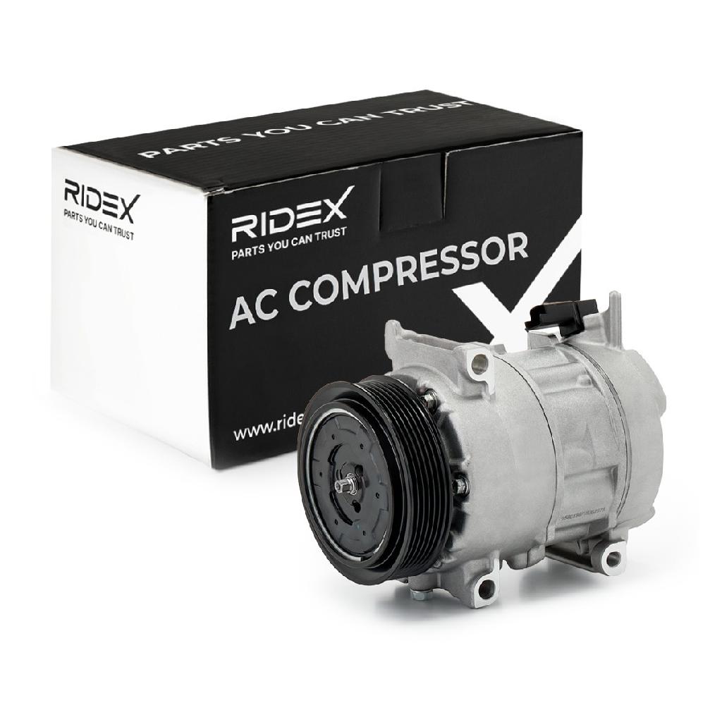 RIDEX A/C Kompressor für Klimaanlage Klimakompressor Kältemittel: R1234yf PAG 46