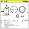 RIDEX 654W0132 Radlagersatz pro 1 Rad Vorne beidseitig für RENAULT 7700422361 Bild RIDEX 654W0132 Radlagersatz pro 1 Rad Vorne beidseitig für RENAULT 7700422361