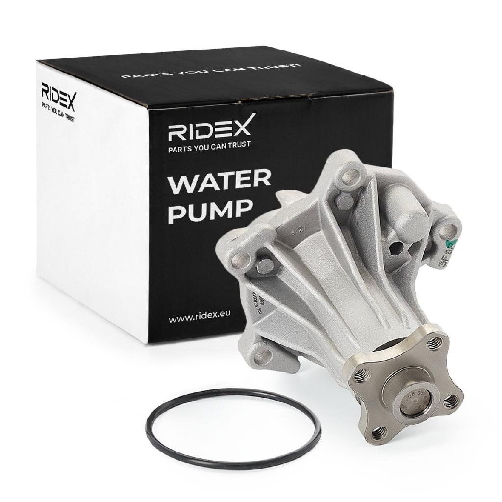 RIDEX 1260W0621 Kühlmittelpumpe Motorkühlung Wasserpumpe für FORD TRANSIT Bus