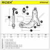 RIDEX 273C0142 Lenker Radaufhängung Querlenker Front für FORD 1003585 1009596 Bild RIDEX 273C0142 Lenker Radaufhängung Querlenker Front für FORD 1003585 1009596