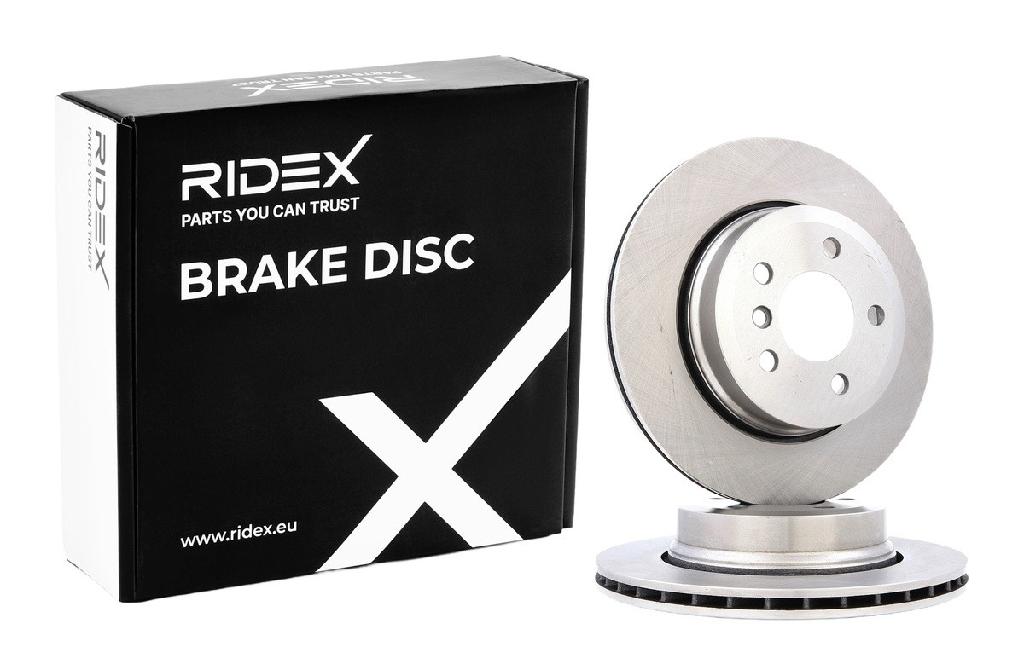 RIDEX 82B0197 2x Bremsscheiben Hinten Ø320mm Belüftet für BMW X3 (E83)